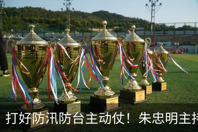 打好防汛防台主动仗！朱忠明主持召开防御台风“蔷琵”专题会议