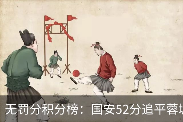 无罚分积分榜：国安52分追平蓉城！泰山50分英博49分